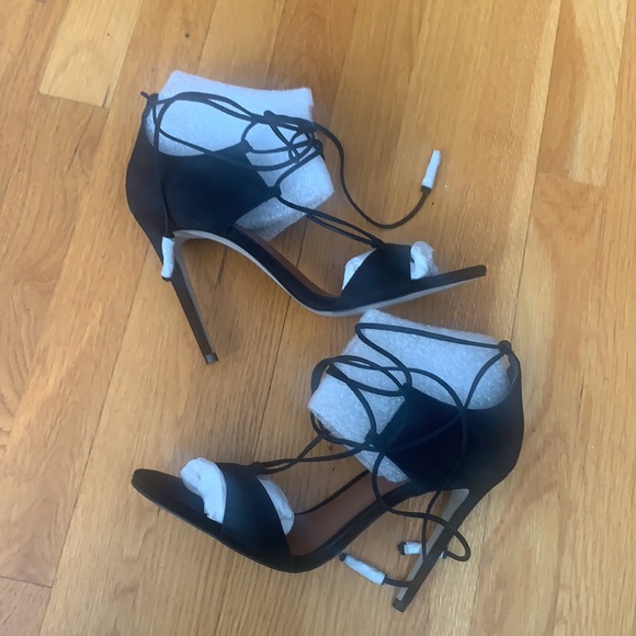 Steve Madden Sanibell Sandal - black nubuck - NIB - Picture 3 of 6